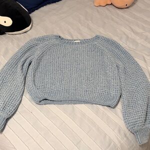 Altar’D state light blue sweater